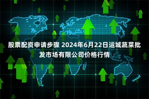 股票配资申请步骤 2024年6月22日运城蔬菜批发市场有限公司价格行情